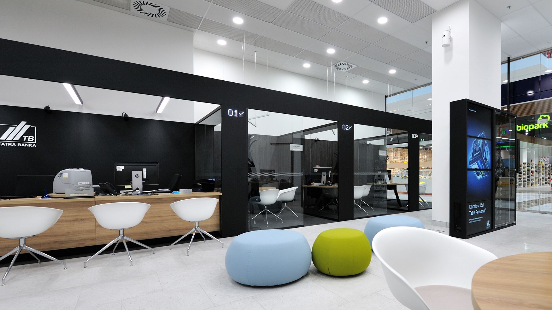 Dizajn interieru tatra banky