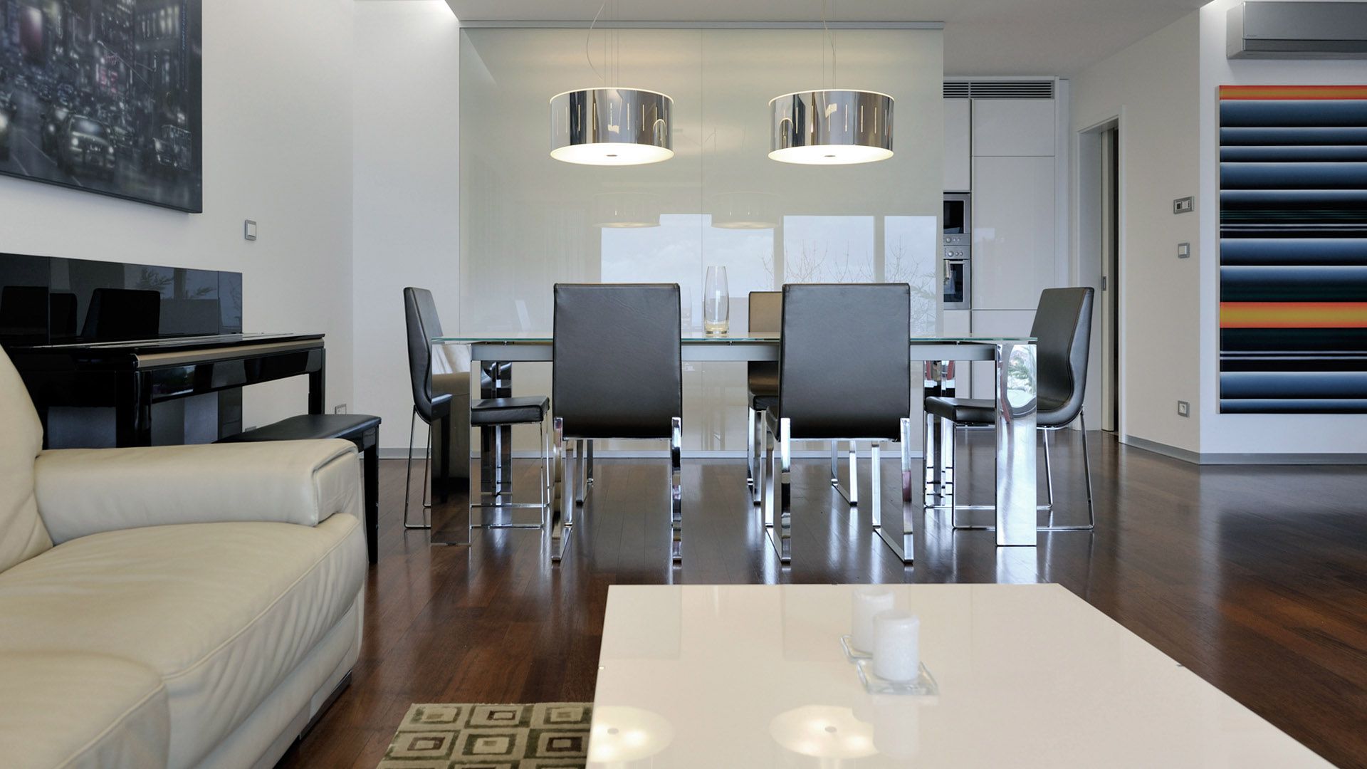 Interiér bytových priestorov Bellova