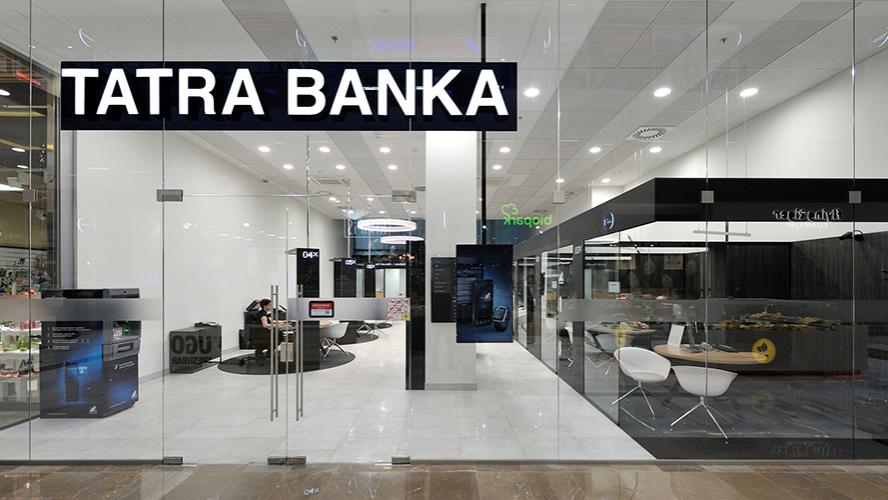 Interiérový dizajn pre Tatra banku