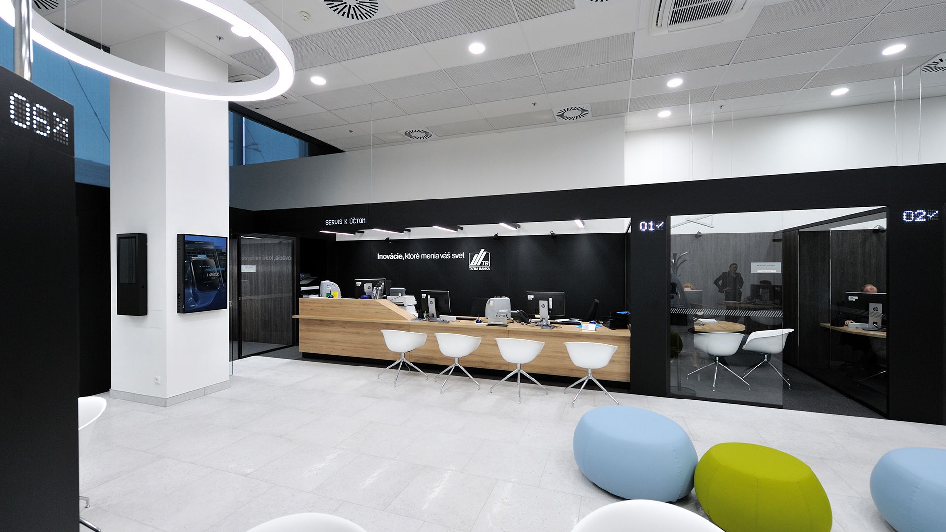 TATRA BANKA návrh dizajnu